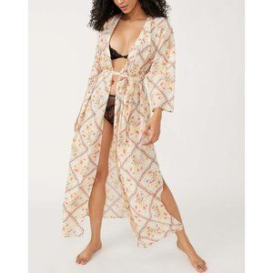 NWT Free People I'm The One Robe / Tea Combo